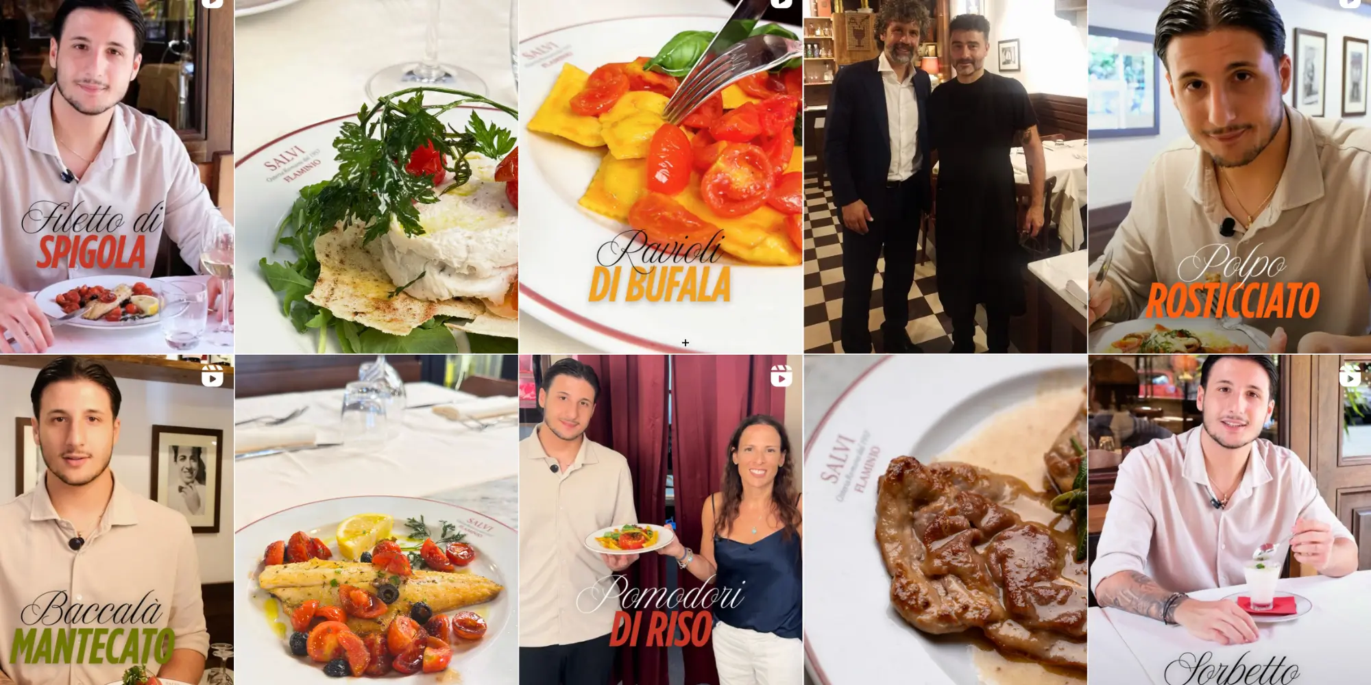 salvi flaminio- instagram per ristoranti