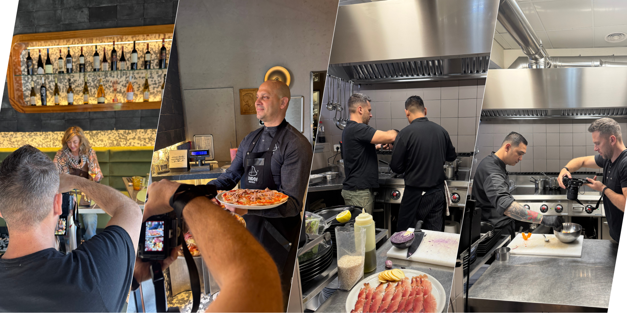 Reel Instagram che racconta l'atmosfera di un ristorante romano