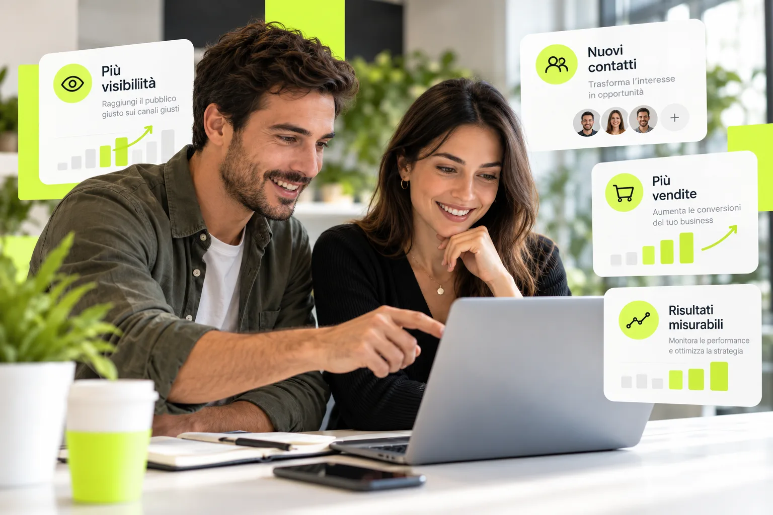 Visibilità, nuovi contatti, vendite e risultati misurabili con le campagne Meta Ads